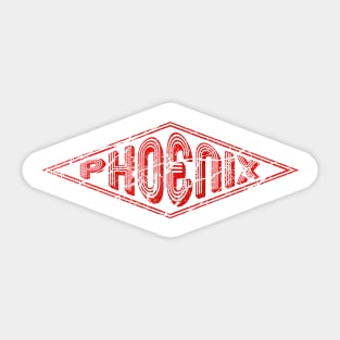 Phoenix - Redline Vintage Wajik Sticker